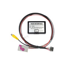 Pour Audi GPS Rns-E / Rnse RGB Convertisseur Interface pour Caméra de Recul
