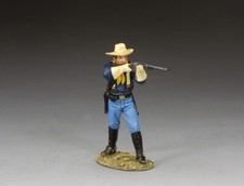 KING COUNTRY THE REAL WEST TRW199 U.S. CAVALRY TROOPER STANDING FIRING CARBINE