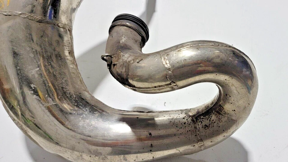 Cámara de expansión de tubo de escape FMF Gold Series Fatty 1992-1993 Kawasaki KX250 KX Foto 3 de 4