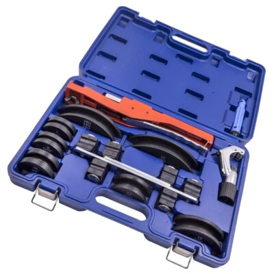 BFO Ratcheting Pipe Bender HVAC Refrigeration Tube Bending Heads Cutter Tool Kit New
