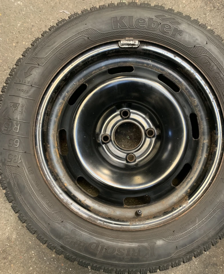 4 Orig Citroen Winterräder 185/65 R15 88T C3 II C4 Cactus 207 5401P4 1912 - Bild 4 von 4