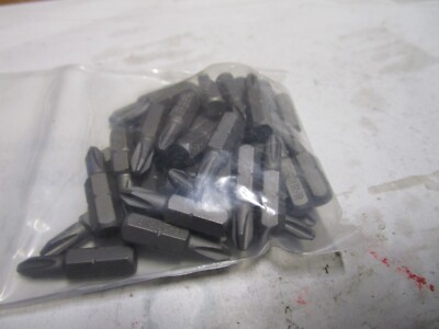 #2R Phillips 1/4'' Hex 1'' OAL Extra Hard Insert Bit QTY 40