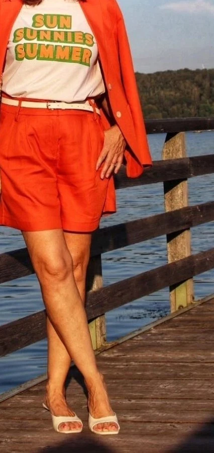 Shorts More & More 🧡 Gr.40 nur 2mal getragen,  Kurze Hose Lyocell - Bild 2 von 3