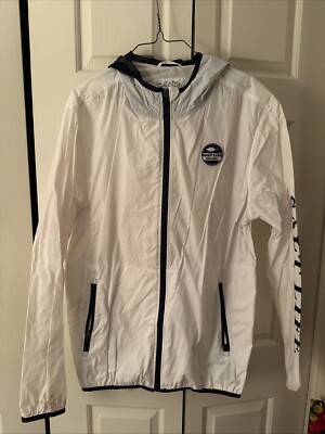 White Salt, Life Windbreaker With Hood