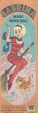 VINTAGE 1971 SABRINA PAPER DOLL RARE UNCUT ORG SZ LASER REPRODUCTION FREE SH TOP