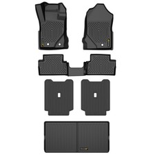 Fit For 2021-2025 Ford Bronco 2-door All Weather Tpe Floor Mats Cargo Liner Set