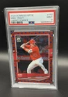 2020 Donruss Optic Mike Trout #142 Choice Liberty Prizm /45 PSA 9