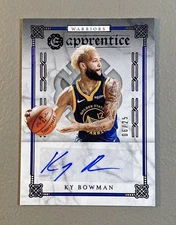 Ky Bowman 2019-20 Panini Chronicles Apprentice Rookie Auto Purple 06/25 Warriors