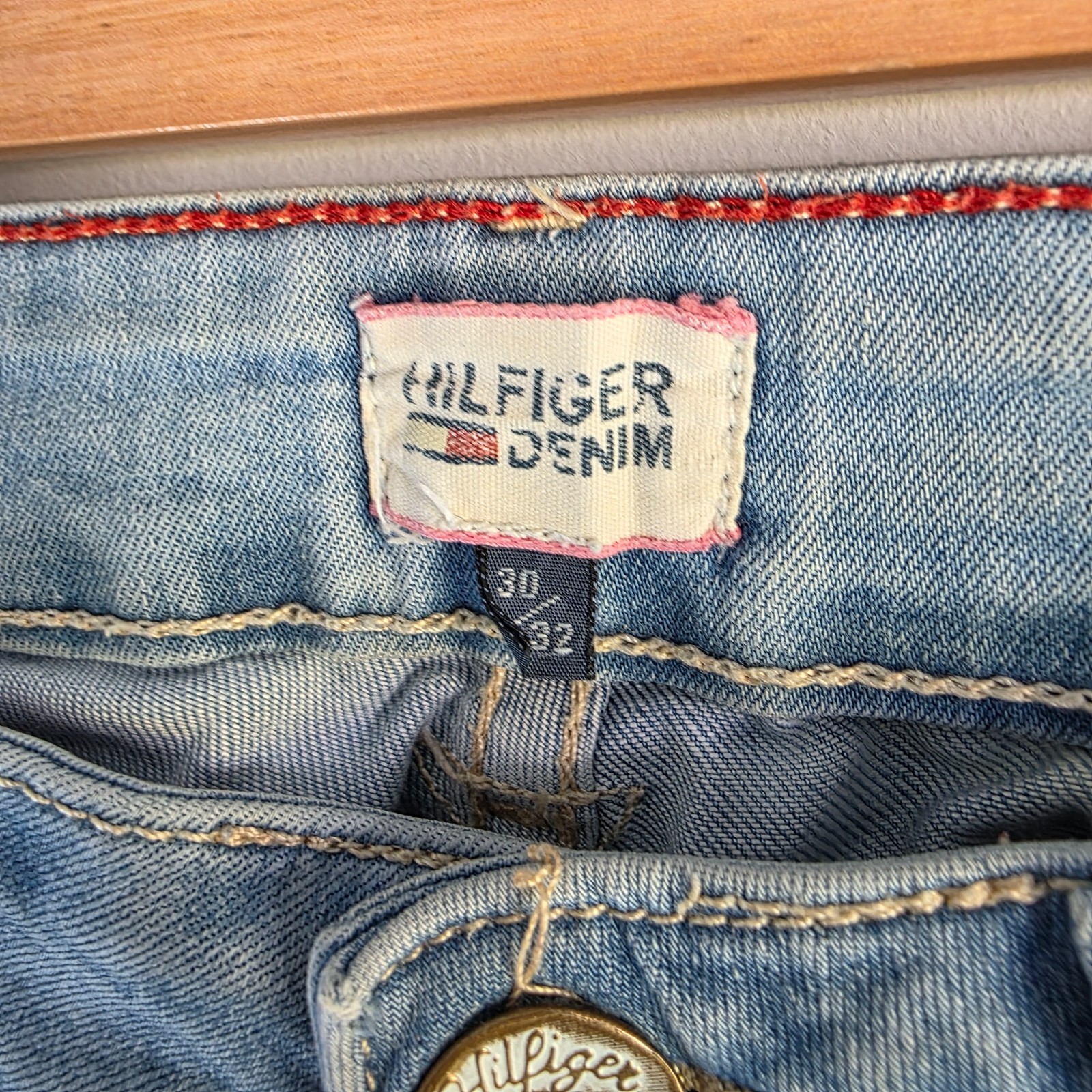 Tommy Hilfiger Sophie Skinny Jeans W30 L31 Women's Blue Stretch Denim UK 10-12 image 4