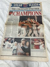 Cincinnati Enquirer - Oct 22, 1990 - Reds Win world Series 