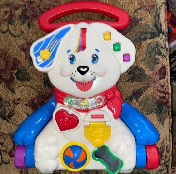 Fisher Price Bingo Dog Puppy Activity Learn Sit To Stand Walker Crib Toy 1999
Opens in a new window 