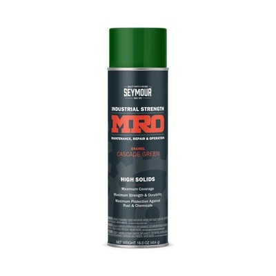 Seymour 16 Ounce Industrial Spray Paint Cascade Green Rust Weather Oil Resist...