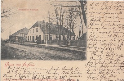 AK - Espern / Apen - Brumunds Gasthof von 1900