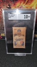 2023 Topps T-206 J.D. Martinez SSP SGC 10 Wood Paper Stock Card Print Run/20