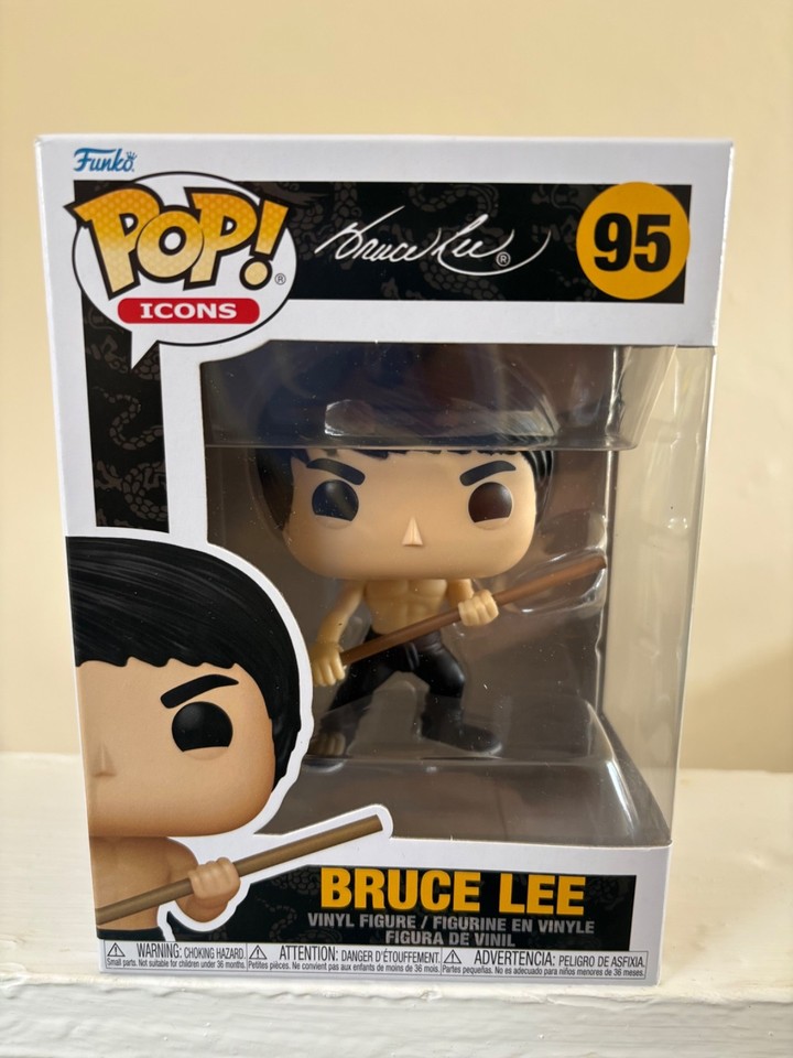 Funko POP! Icons: Bruce Lee (Dynamic) 95 | eBay UK
