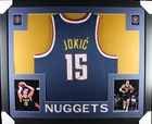 NIKOLA JOKIC Signed/Autographed Custom Jersey in 35x43 Frame - Beckett