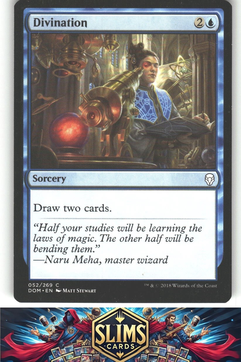 Divination - Dominaria - MTG - Common - #52 - NM