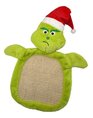 AUMÜLLER KORBWAREN Aumüller Katzenspielzeug Weihnachtsmuffel Kratzmatte 58 cm grün Katzenspielzeug