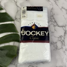 Jockey Classic Mens Vintage Brief Underwear Size 38 New 3 Pack Y Front Fly 1996