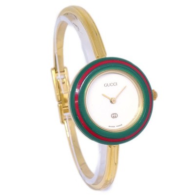Gucci 1100-L Change Bezel Chameleon Quartz Watch SS 117917  display picture 3
