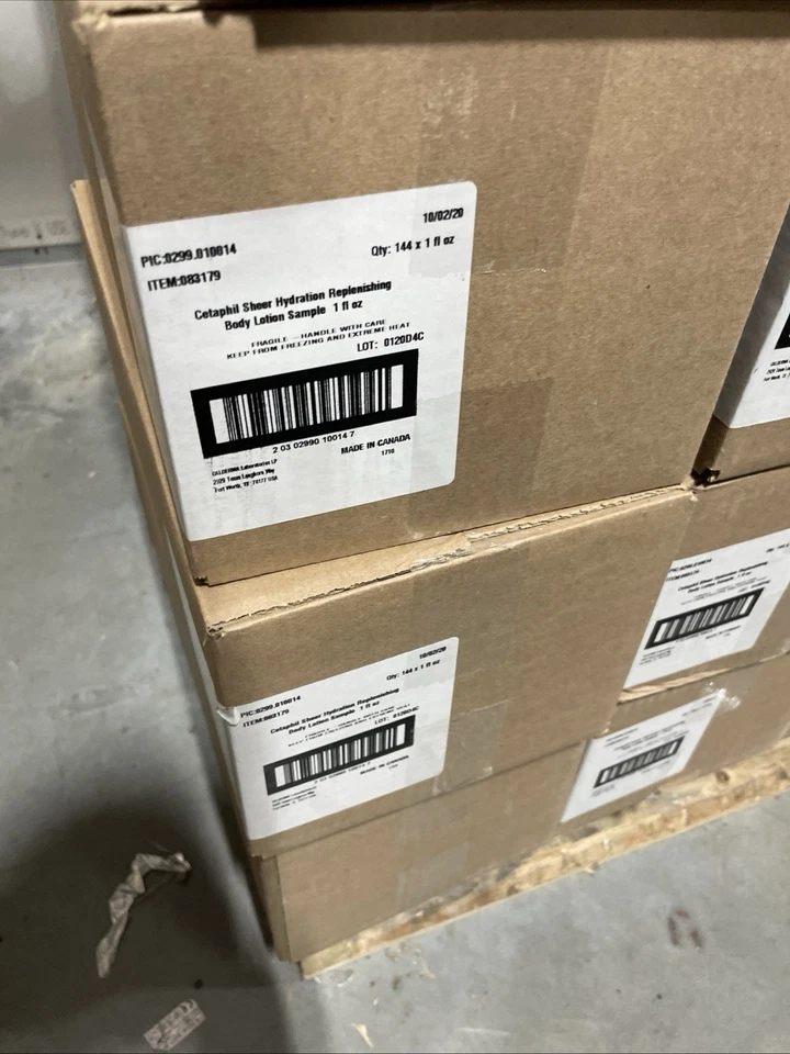 24 Botellas -Cetaphil Hidratación Transparente - Loción Corporal Reponedora (1oz) Foto 3 de 4