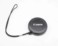 Canon PowerShot 48mm ID Black Slip-On Front Lens Cap (#18566)