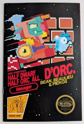  D'ORC #1 EXCLUSIVE 8 BIT SUPER MARIO HOMAGE   TRISH FORSTNER ltd 500 NM+ 