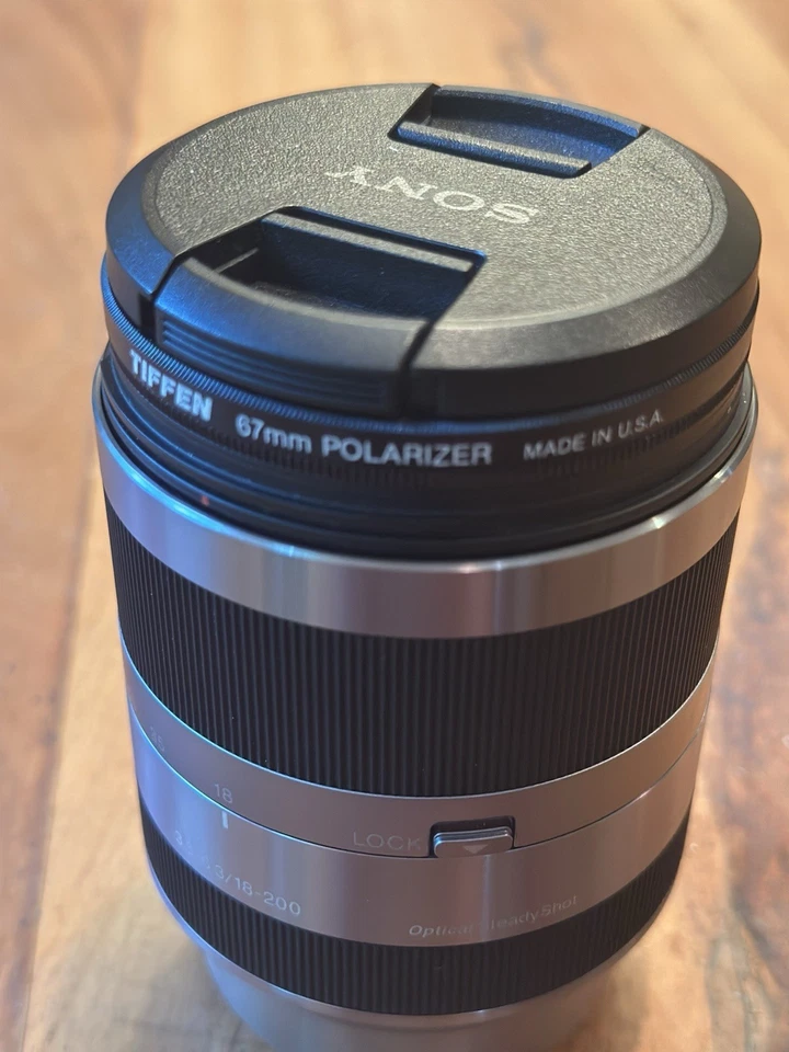 Tiffen 67 Mm Polarizer Filter On Sony 18-200 Lens - Image 2 of 4