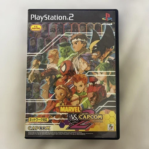 MARVEL VS. CAPCOM 2 New Age of Heroe Sony Playstation 2 PS2 Game USED