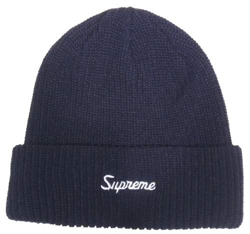 Bonnet Supreme Loose Gauge bleu foncé