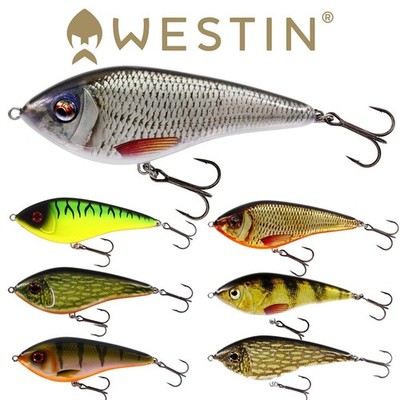 Westin Swim Glidebait 8cm | 16g Suspending Jerkbait Swimbait Hecht Wobbler Köder