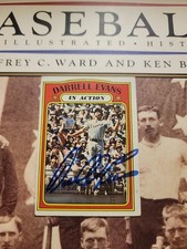 Darrell Evans  Signed Autographed Baseball Card All Star