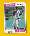 74491 1974 Topps #20 Nolan Ryan ANGELS LOW GRADE CARD