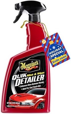 Meguiars Quik Detailer Car Detailing Spray 32 oz