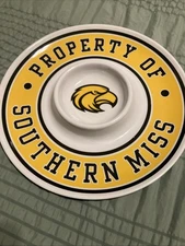 Southern Miss Golden Eagles Chip And Dip Tray