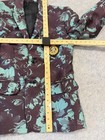 Mr Turk Blazer Mens 36 Green Floral Colorful Jacket Sportcoat with gold patch S — photo 5