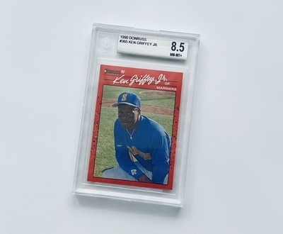 1990 Donruss MLB Baseball Ken Griffey Jr. Seattle Mariners #365 BGS Beckett PSA