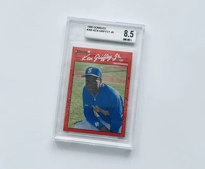 1990 Donruss MLB Baseball Ken Griffey Jr. Seattle Mariners #365 BGS Beckett PSA - Bild 1 von 2