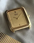 Seiko Vintage Quartz Gold-Plated Tank / 6530-5479 / New Battery / Original Band