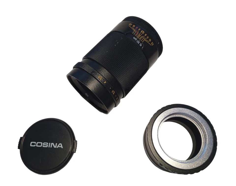 KOMZ Jupiter 37A 3,5/135mm | Sony NEX Mount | M42 Tele Vollformat Prime Objektiv - Bild 2 von 4