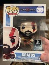 Funko Pop! Vinile Kratos #269 completo di scatola, usato. PlayStation Prodotto Ufficiale