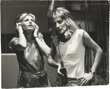 Britt Ekland Rod Stewart ORIGINAL OVERSIZE PHOTOGRAPH OF ROD STEWART #162935