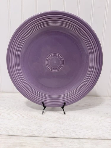 LILAC FIESTAWARE CLASSIC  10 1/2" DINNER PLATE RETIRED See Description