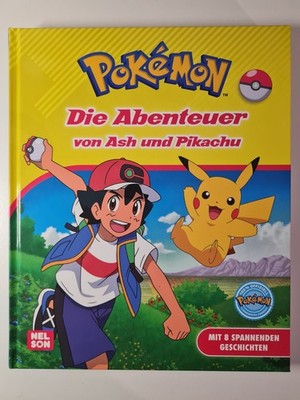 Pokémon Die Abenteuer von Ash & Pikachu · Hardcover · 8 Geschichten · Deutsch