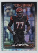 2024 Topps Chrome Prism Refractor Andrew Whitworth #30 1g2u
