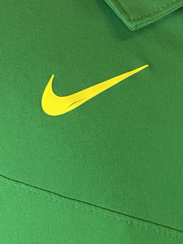 Oregon Ducks Nike Dri-Fit Polo Shirt 2XL Green Official On Field Apparel READ - Picture 3 of 14