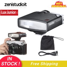 US Godox Lux Junior GN12 Retro Camera Flash Speedlite for Canon Sony Nikon Fuji