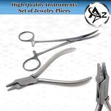 6in1 Stepped Flat Nose Pliers Wires Looping Forming Bail Making Shaping Jump New