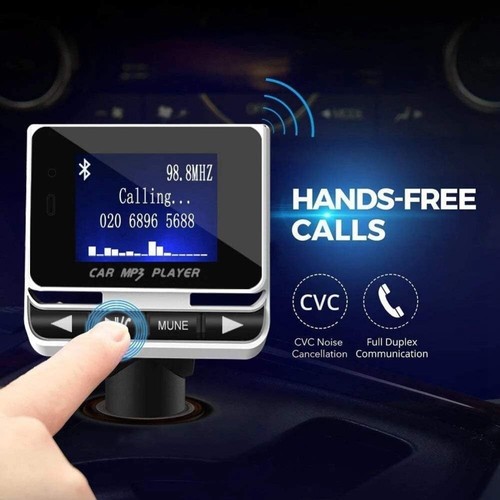 Bluetooth Wireless Handsfree FM Transmitter Car MP3 Music Player Radio Adapter - Picture 3 of 21