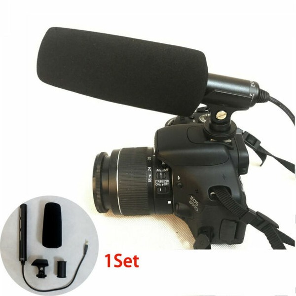 Camcorder Microphone for Sony Ecmxm1 Camera Sharp Directivity Gun 100hz 18kh for sale online eBay